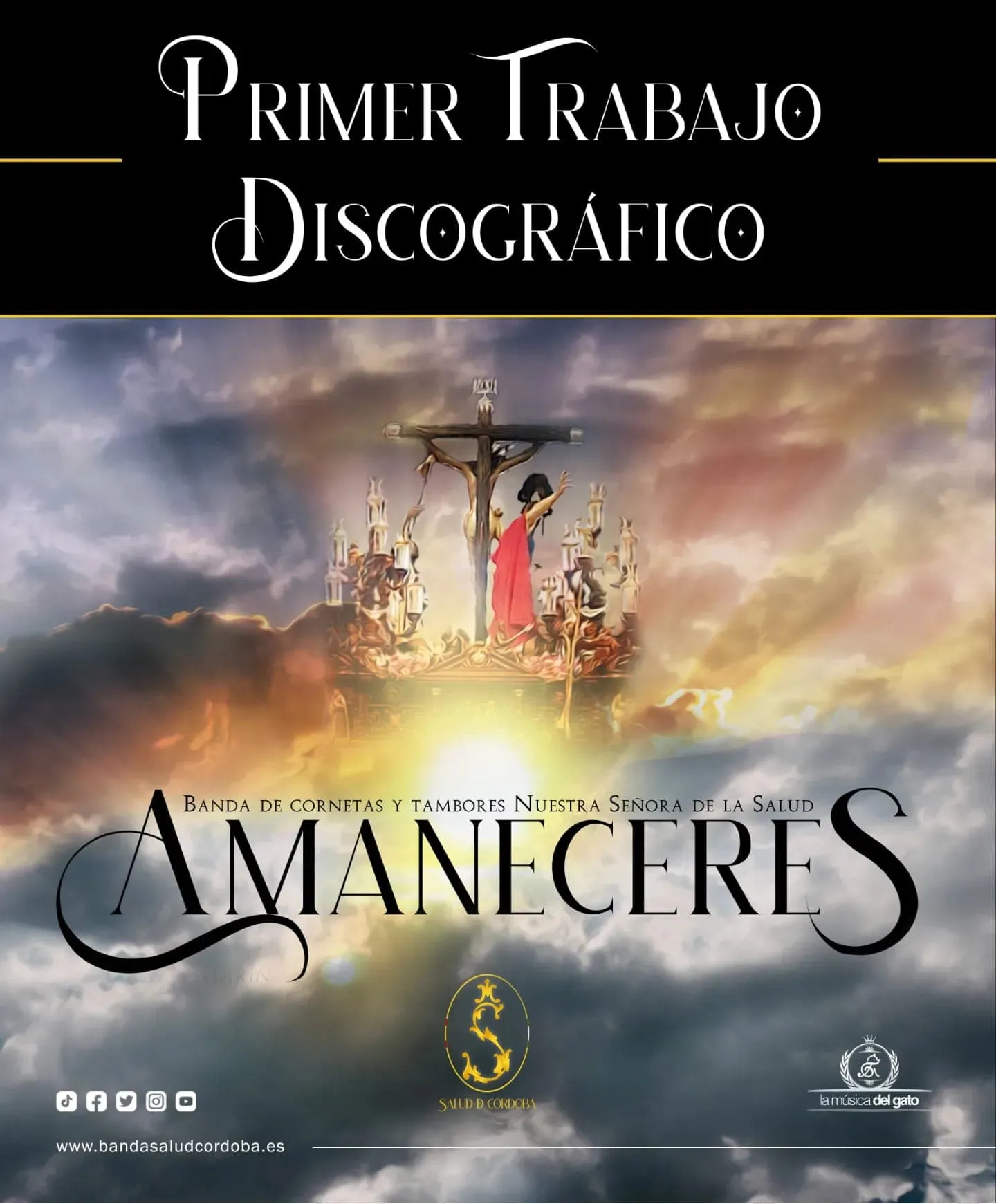 Portada del disco Amaneceres de la Banda de la Salud de Córdoba